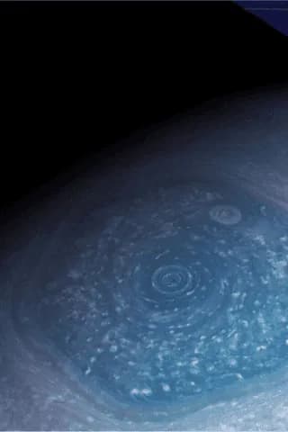 Saturn’s north pole